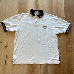 Vintage Sydney 2000 Olympics Men's Polo Shirt Collared Cotton